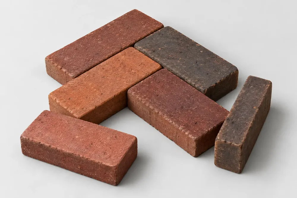 Representative Brick Pavers product samples