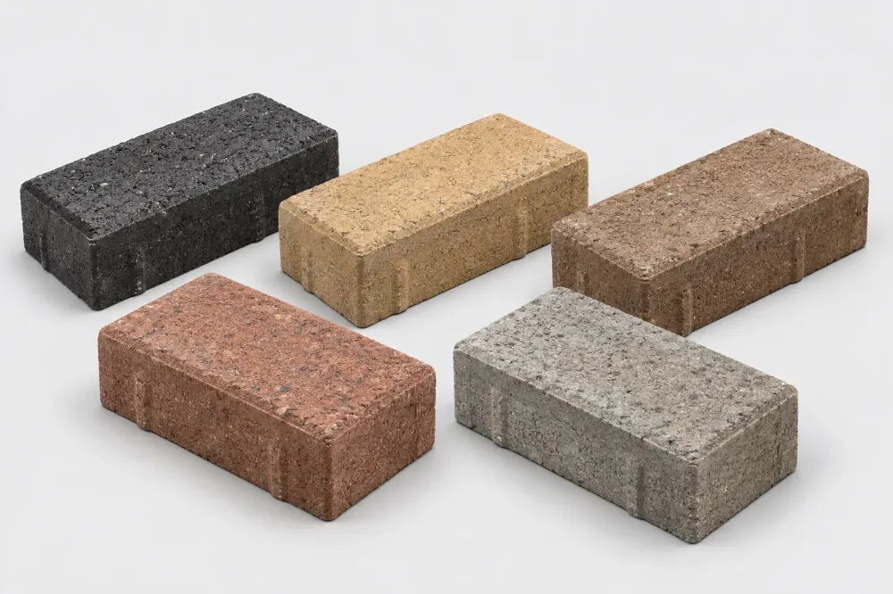 Representative Holland paver layout