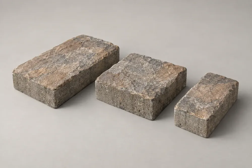 Representative Rugged Combo paver layout